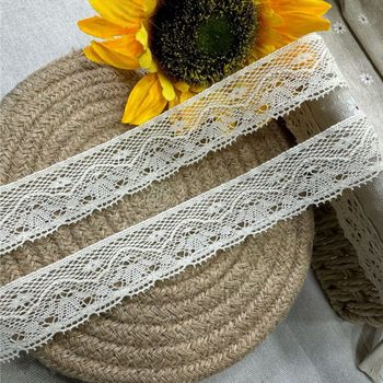 Lace 3.0CM cotton lace knitting clothing accessories wholesale in stock cotton lace accessories clothing lace