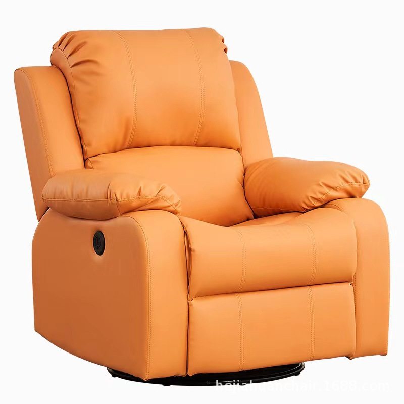 头等太空沙发客厅单人布艺电动躺椅懒人按摩多功能美甲美睫沙发