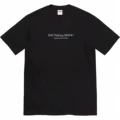 Supreme ss22letterlogoprinting short-sleeved american trendy t-shirt for men and women, black