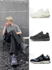 Cross-Border Foreign Trade Nb2002 Retro Sports Walking Shoes, Non-Slip, Wear-Resistant, Breathable, Low-Top Casual Commuting Running Shoes for Men and Women
