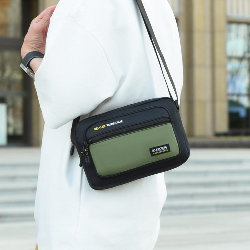 Crossbody Bag for Men 2025 New Casual Versatile Men's Backpack Fashion Simple Shoulder Bag Canvas Bag Satchel Handbag