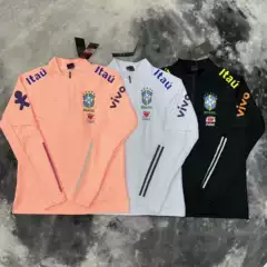 Spring and Autumn Children's Football Uniforms, Brazilian National Team Adult Training Uniforms, Appearance Uniforms, Same Style as Neymar, Dropshipping Available