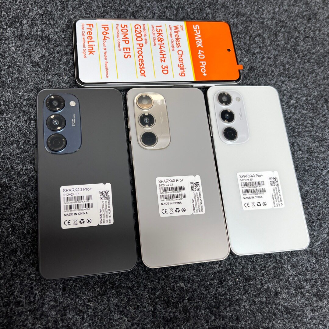 HOT SELL跨境热销Spark40 Pro+ 6.8寸安卓智能手机24+512手机批发