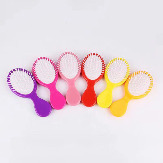 Massage Comb Air Cushion Comb Portable Comb Macaron High-Looking Fluffy Hair Comb Pp Plastic Air Cushion Comb