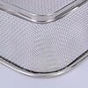 New rectangular stainless steel vegetable and fruit basket kitchen supplies drain basket punching mesh storage basket