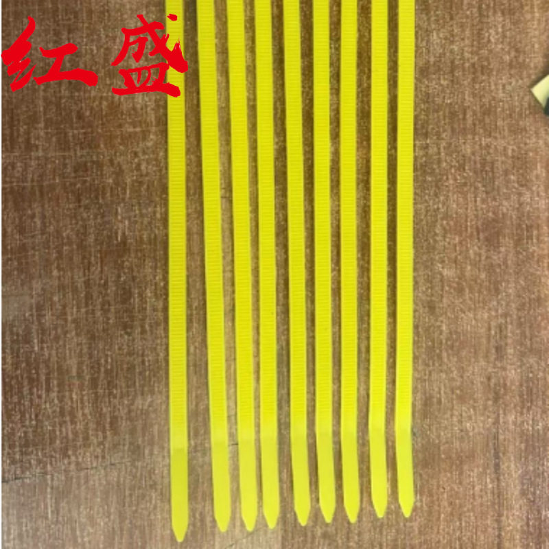 Svch Environmentally Friendly Yellow Acid and Alkali Resistant Pp Cable Ties, Chemical Resistant Ties with Complete Chemical Specifications
