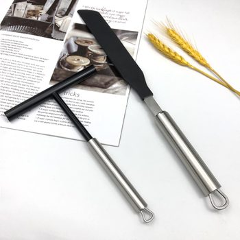 304 stainless steel pancake fruit tool pancake machine egg cake scraper pancake tool pancake machine