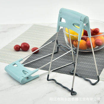 in stock Stainless Steel Bowl and Dish Clip Kitchen Household Anti-Scalding Anti-Slip Gadget Bowl and Dish Clip