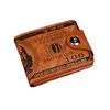 Cross-Border Men's Dollar Wallet Large Capacity Multi-Card Slot Buckle Banknote Holder Multi-Functional Dollar Wallet Manufacturer Ready Stock