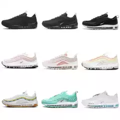 Putian Factory AirMAX97 Retro Bullet Full Palm Air Cushion Men's and Women's Casual Sports Running Shoes for Foreign Trade