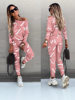 2025 Autumn New Amazon Hot European and American Clothing Letter Printed Long Sleeve Trousers Casual Suit