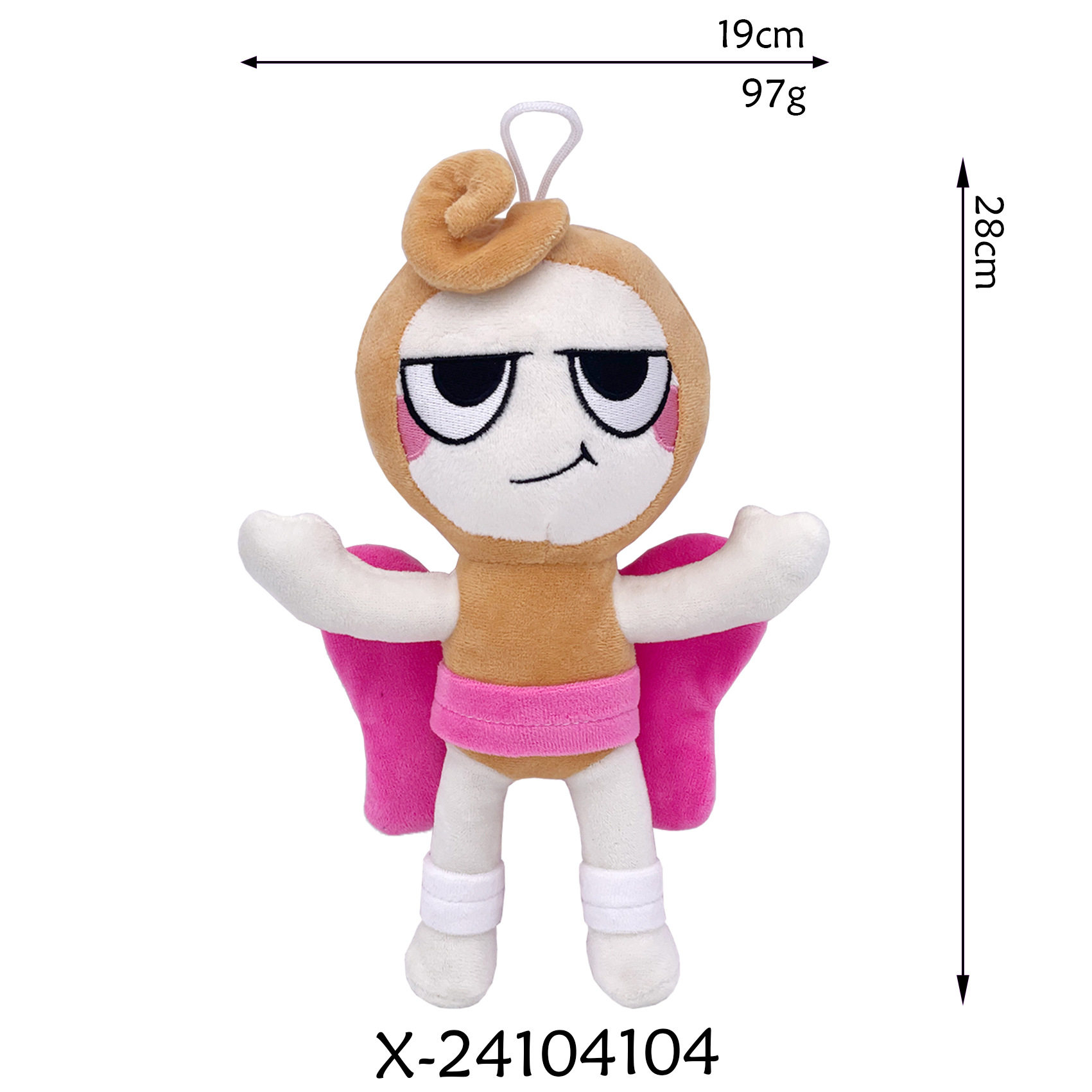 跨境新品dandy’s world plush 丹迪的世界毛绒玩具玩偶公仔娃娃