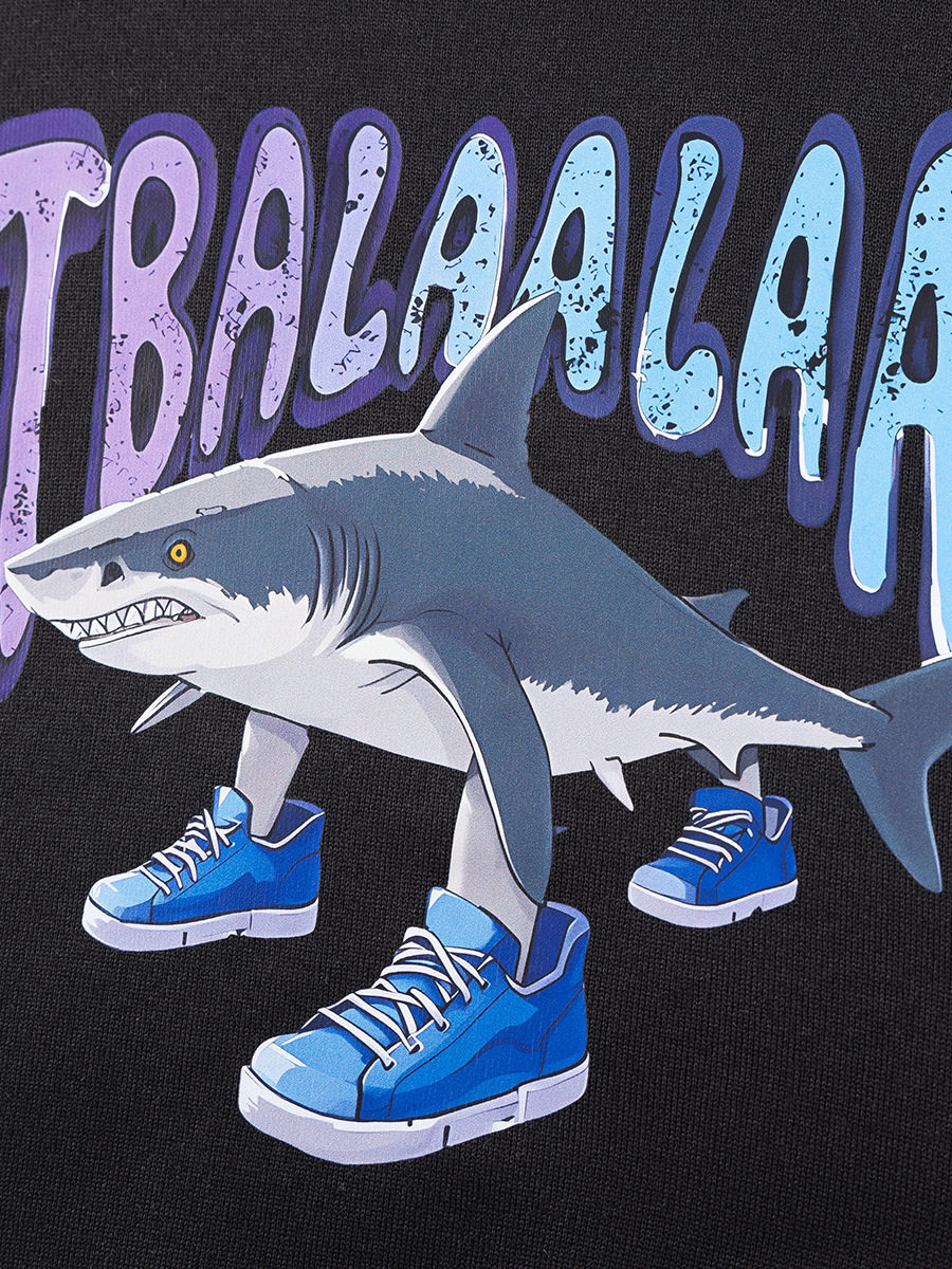 Boys' Cartoon Fleece-Lined Hoodie, Autumn Kids' Top, Baby Casual Wear