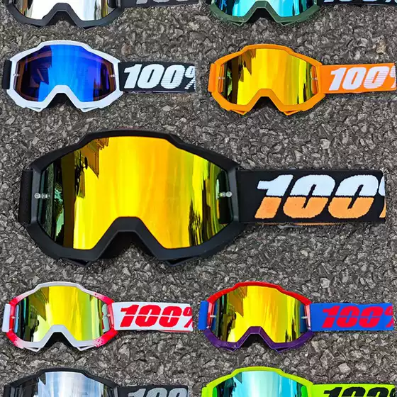 Cross-border Cool Goggles 100% Motocross Goggles Outdoor Riding Wind and Sand Protection Goggles Riding Glasses