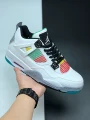[high version] aj4-white colorful