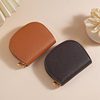 Fashionable small fresh shell semicircle organ card holder female multi-card large capacity card holder credit card storage bag