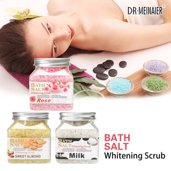 Cross-border SPA Aromatic Crystal Salt Coarse Grains Foot Scrub Exfoliating Chicken Skin Exfoliating Bath Cleaning Crude Salt for Foreign Trade