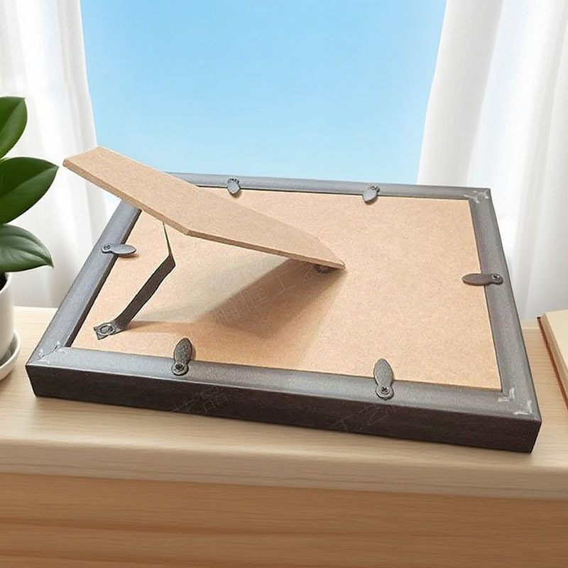 8inch Medal Photo Frame Ps Foam Retro Marathon Badge Gold Coin Storage Frame Brooch Metal Display Gift Photo