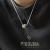 New Style Pixiu Necklace Men's Pendant Fashionable Personalized Retro Collar Chain Rotatable Beads Old Rope Pendant Accessories