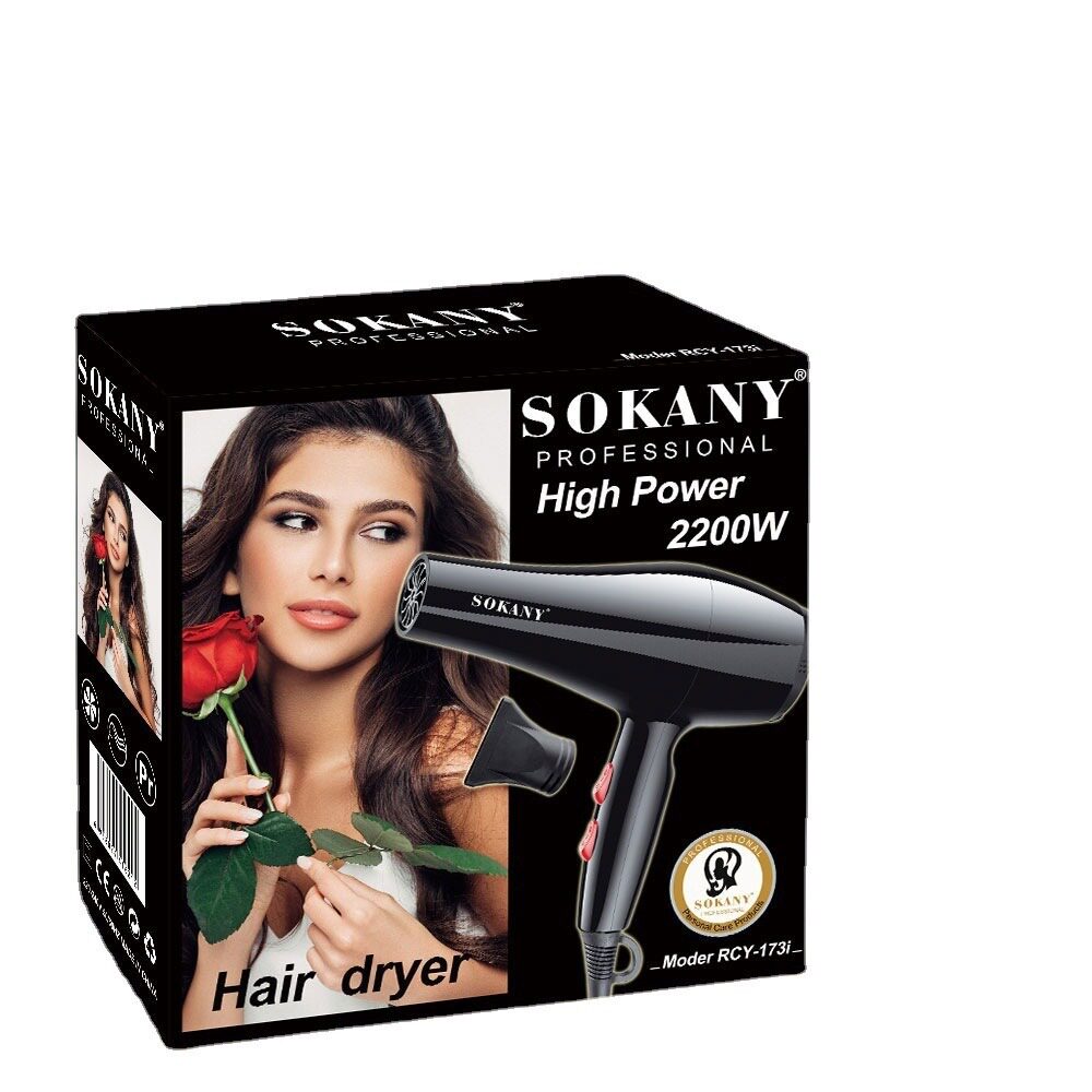 SOKANY173I home hotel portable hair salon hair dryer quick-drying brushless motor