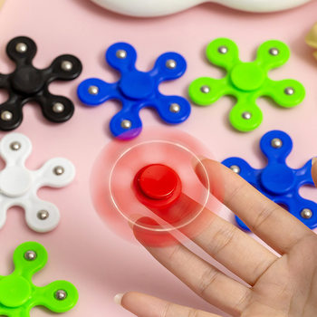 Finger gyro toy fingertip spinning gyro five beads gyro kindergarten opening activities reward small gifts