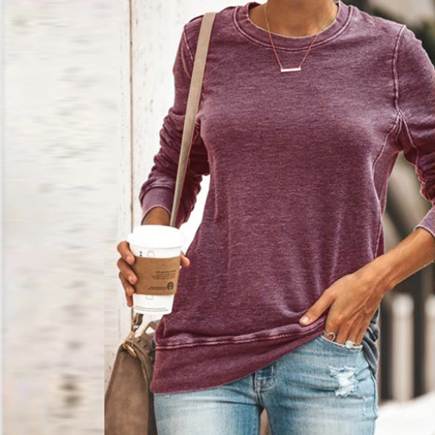 Casual Long Sleeve Hoodie Comfortable Fabric Trendy Design Versatile Style Perfect for Everyday Wear Wholesale