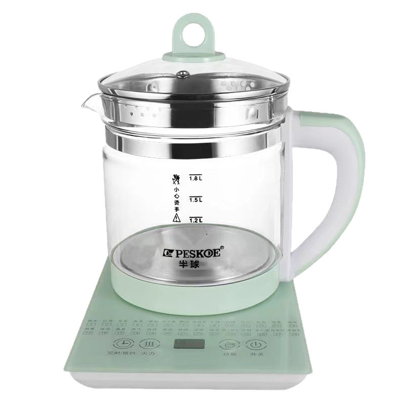 Hemispherical Multifunctional Health Pot, Glass Electric Kettle, Household Kettle, Decoction Pot, Tea Kettle, Wholesale for Gift Delivery