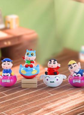 福星高照奇趣小迪盲盒桌面装饰摆件贪吃食神小星愿我回来了不倒翁