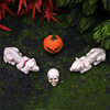 Halloween Pumpkin Ornaments Skeleton Cat Garden Micro Landscape Ghost Festival Dog Ornaments Horror Resin Crafts Cross-Border