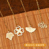 Creative Chinese Style Hollow Metal Pendant Bookmark Brass High-Value Book Page Holder Student Cultural and Creative Small Gifts Wholesale