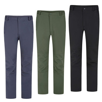 Three-In-One Spring and Autumn Outdoor Pants for Men and Women, Softshell Hiking Pants, Warm Fleece-Lined Mountaineering Pants, Versatile Thickened Workwear