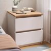 Hotel-Specific Bedside Table 2023 New Model Bedside Table Dormitory Bedside Table Small Table Simple Bedside Table 40cm Wide