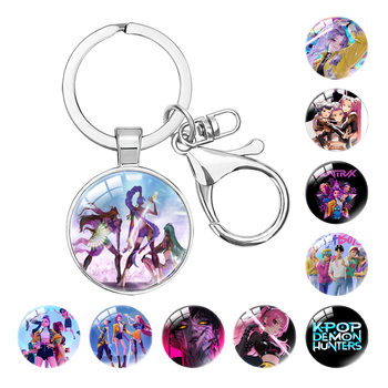 Amazon Hot Wish Sales Kpop Hunter Girl Group Lobster Buckle Keychain Zoe Commemorative Keychain Accessories Dropshipping