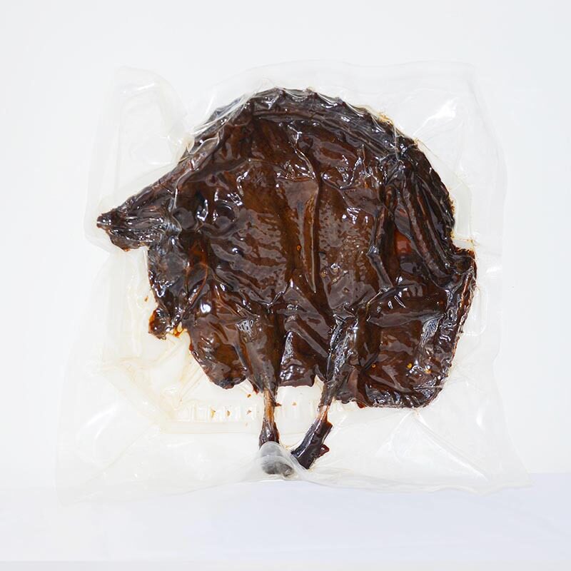 Factory delivery xiangchun sauce duck duck ktv deli transparent vacuum simple package sauce duck wholesale 300g spicy