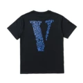 black print blue