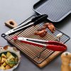 In-Stock Silicone 7-Inch Food Tongs Bbq Food Tongs Anti-Scalding Barbecue Tongs Steak Tongs Kitchen Tools