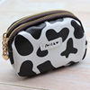 New Korean Style Printed Double Zipper Cute Large Capacity Wallet Student Coin Purse Id Card Holder Storage Bag for Women