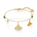 Ginkgo leaf bracelet