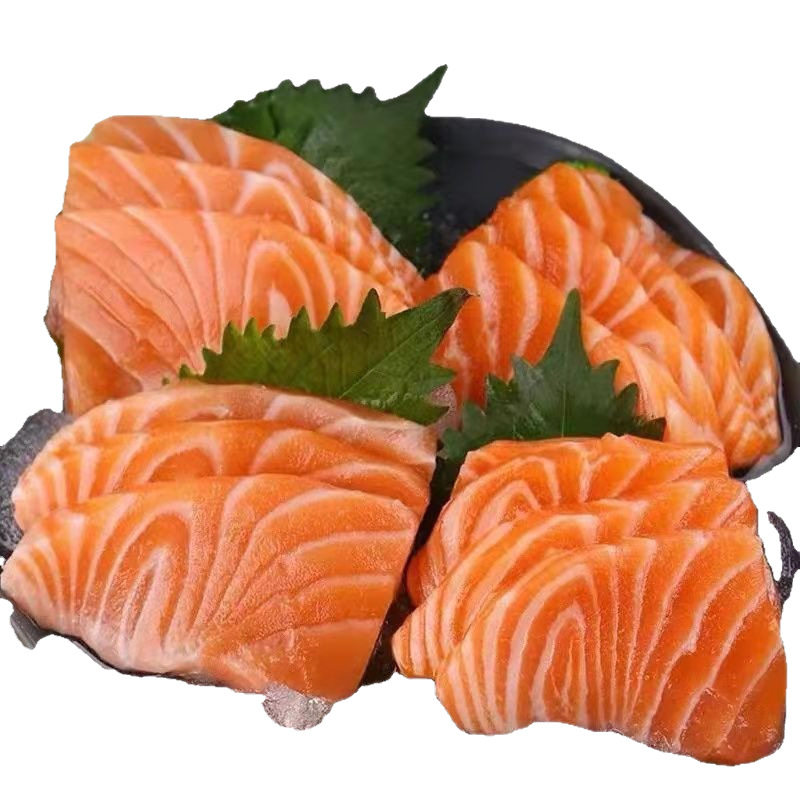 Chilled Sashimi Middle Norwegian Fresh-cut Sashimi Whole Xinjiang Salmon Brisket Salmon Rainbow Trout