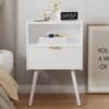 Bedroom Nightstand with Drawers, Small Wooden Bedside Cabinet, Small Apartment Storage Cabinet, Living Room Sofa Side Table Yx