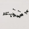 4.5*12mm black round two-foot nail round head two-angle nail flat head two-foot nail 4*8mm silver foot nail