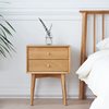 Bedside Table modern minimalist household small cabinet bedroom solid wood small bedside cabinet minimalist light luxury bedside storage cabinet