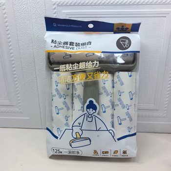 Wholesale Sticker Roller Replacement Paper Roller Brush Sticky Paper Clothes Remove Hair Sticky Roller Replacement Tearable Roll Paper