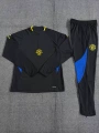 2526 manchester united black [player edition] ad on left and right cuffs