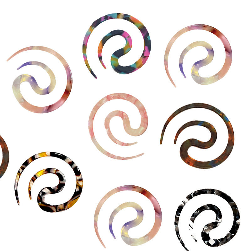 French-Style Simple Invisible Hair Bun Holder Lazy Bun Spiral Styling Hair Tie Bun Hair Clip Hair Accessory for Women