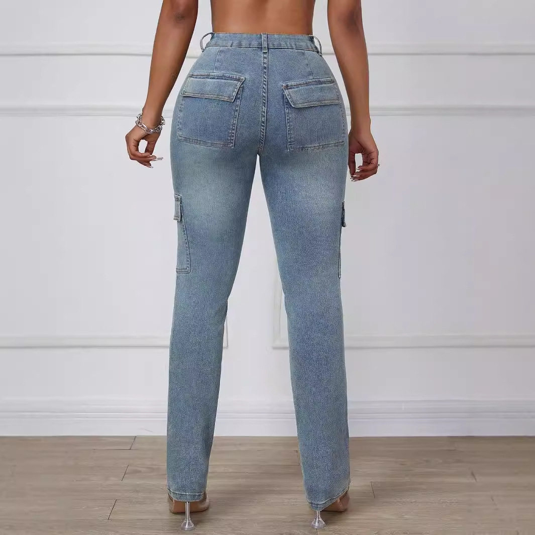 High Stretch Skinny Jeans Slim Fit Casual Style Versatile for Everyday Wear Wholesale Available