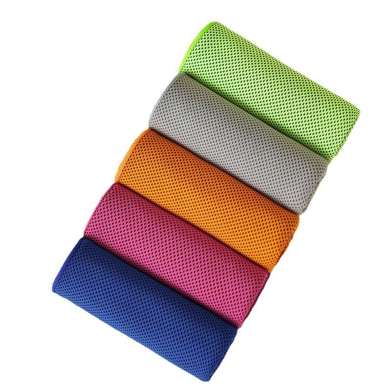 Cold feeling sports towel quick-drying fitness wrist towel sweat absorbent ice towel portable outdoor sports towel factory wholesale