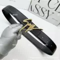 Black gold buckle