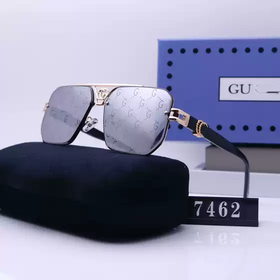 New Fashion Big Brand Sunglasses Driving European and American Classic Foreign Trade Sunglasses Women's Large Frame Casual High Sense Glasses
