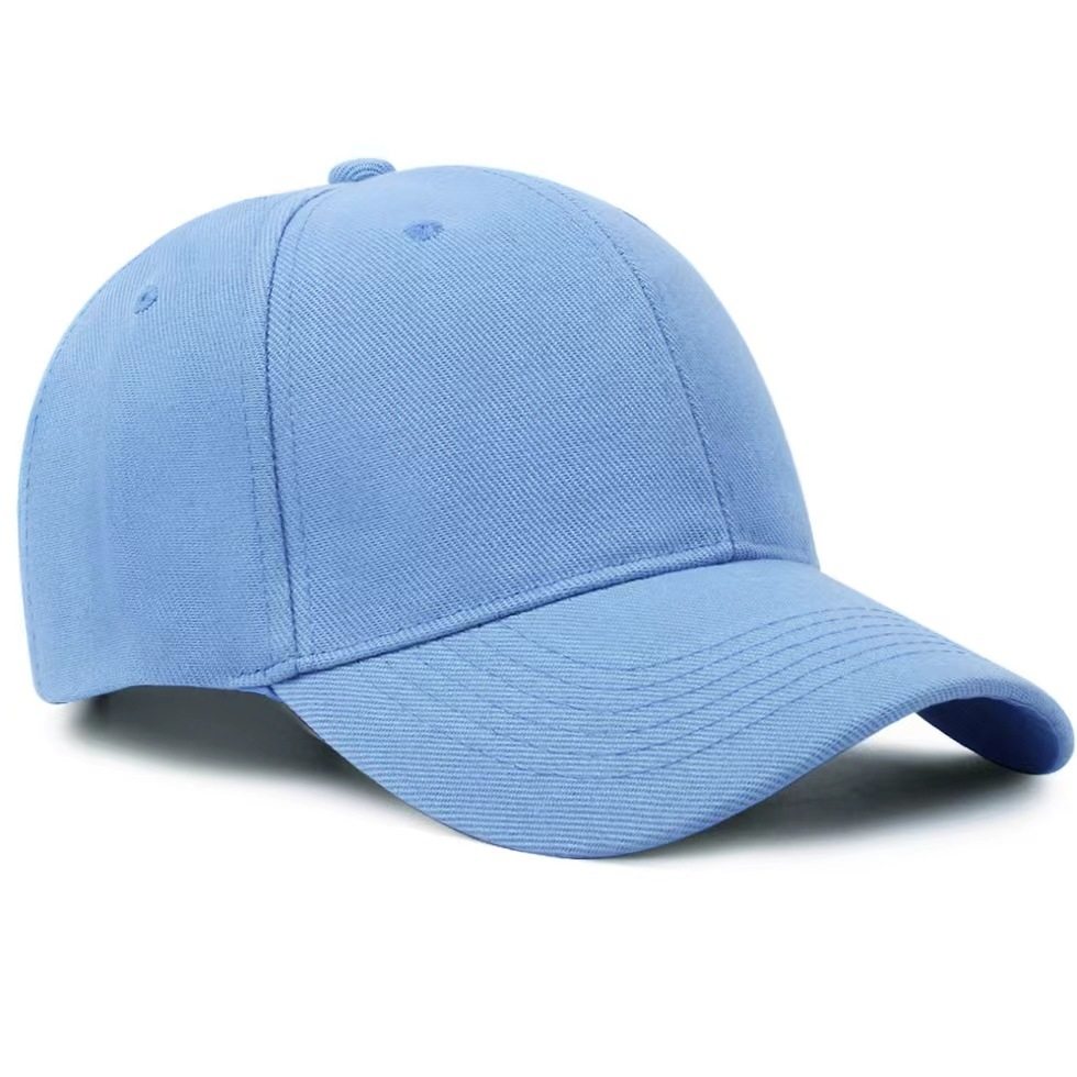 棒球帽纯色光板刺绣印花logo鸭舌帽工厂现货批发户外活动广告帽